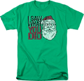 Santa Claus I Saw What You Did T-Shirt product image 1