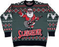 Santa Claus Sleigher Knitted Christmas Sweater