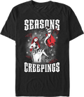 Seasons Creepings Nightmare Before Christmas T-Shirt product image 1