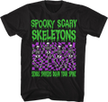 Sends Shivers Down Your Spine Spooky Scary Skeletons T-Shirt product image 1