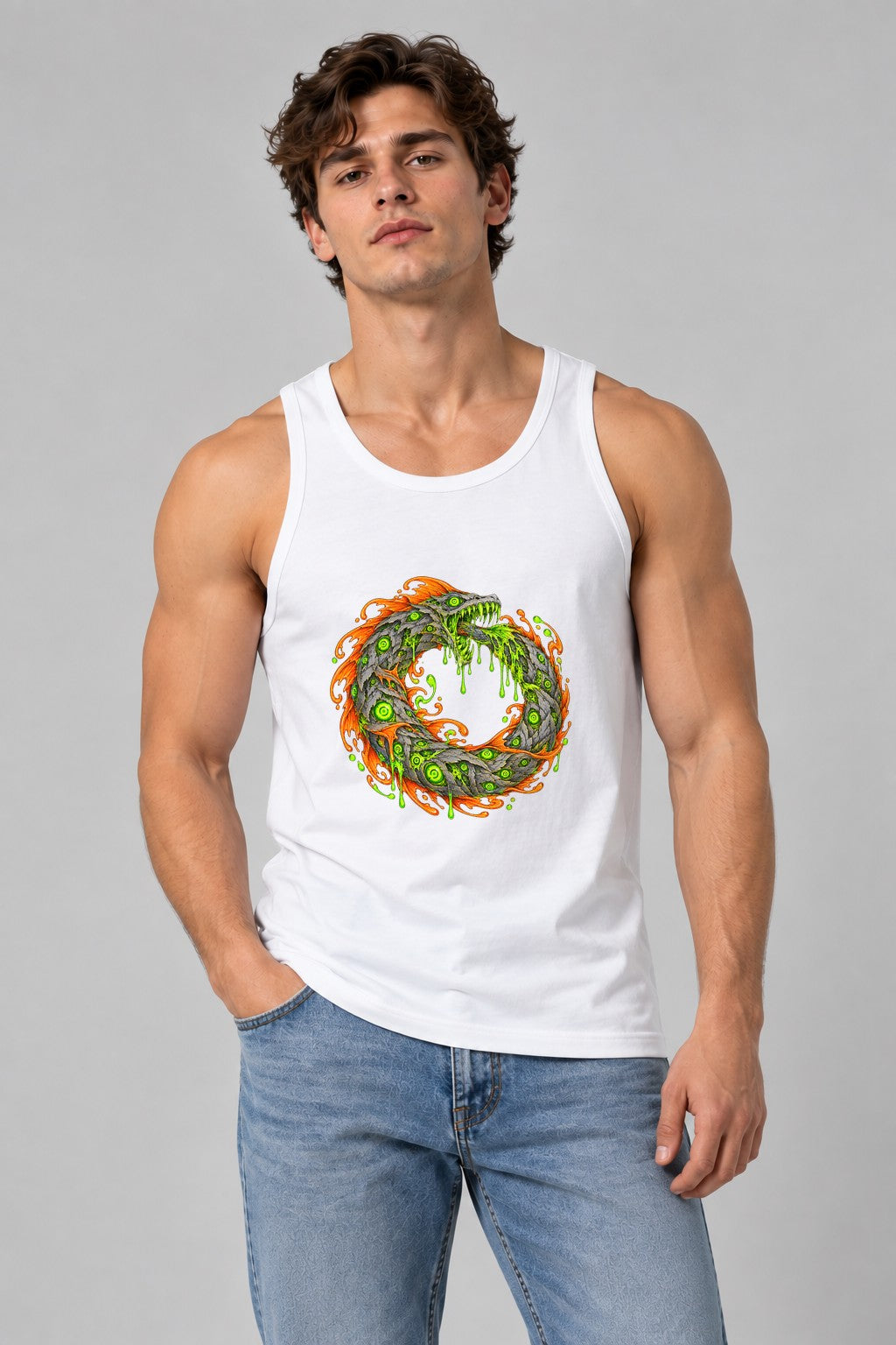 Serpent Ouroboros Flame