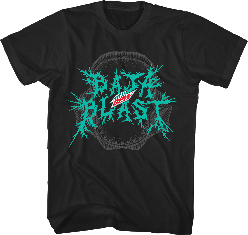 Shark Attack Baja Blast Mountain Dew T-Shirt product image 1