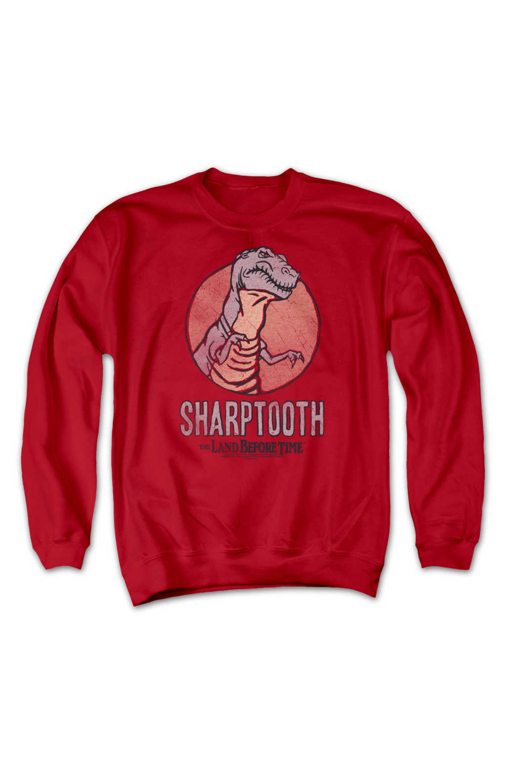 Sharptooth Land Before Time Sweatshirt product image 2