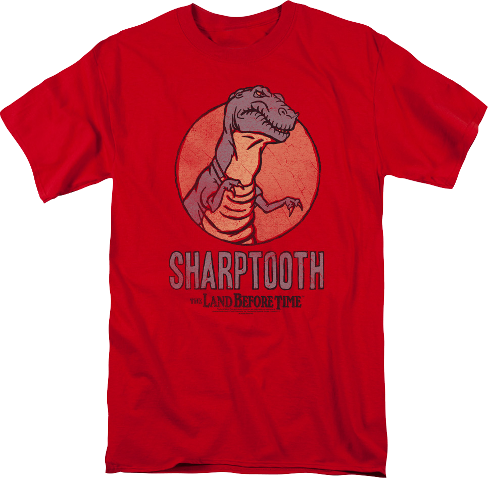 Sharptooth Land Before Time T-Shirt product image 1