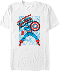 Shielded Captain America Marvel Comics T-Shirt product image 1