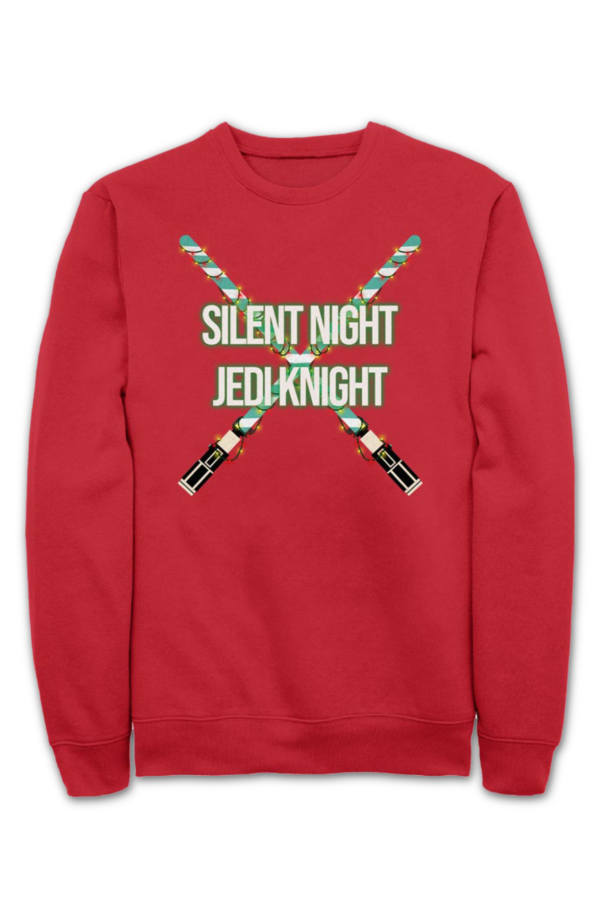 Silent Night Jedi Knight Star Wars Sweatshirt product image 2