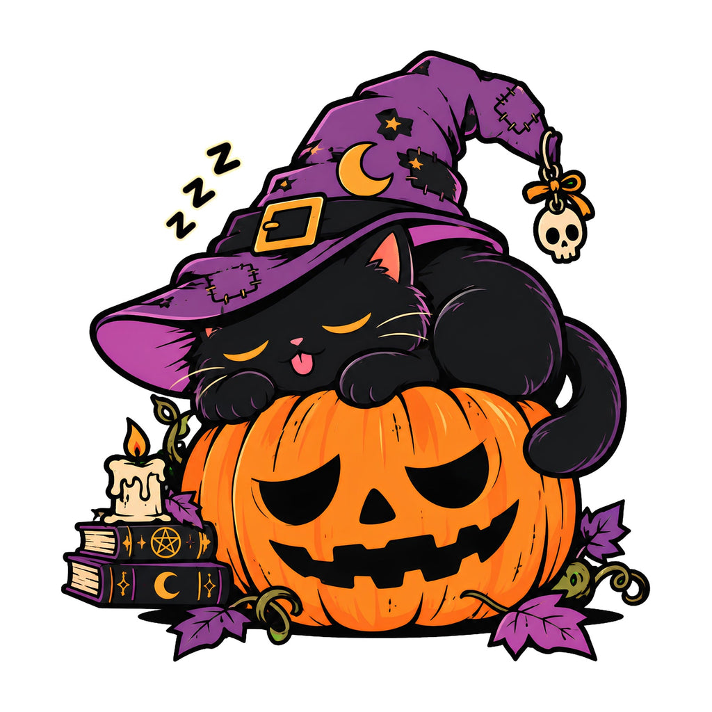 Sleepy Witch Cat product image 3