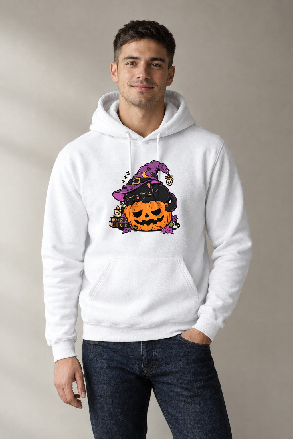 Sleepy Witch Cat product image 1