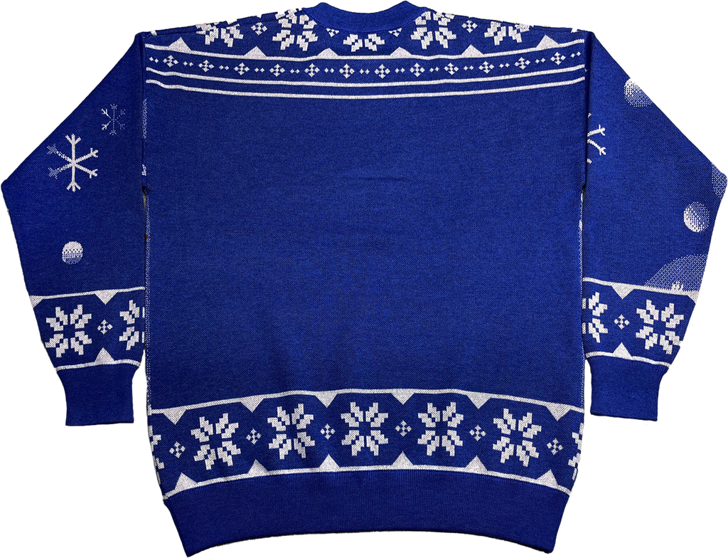 Snowman Knitted Christmas Sweater