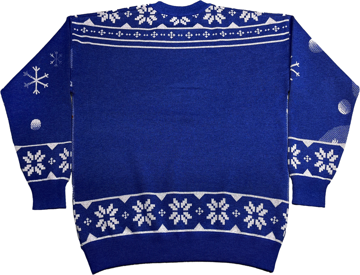 Snowman Knitted Christmas Sweater