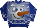 Snowman Knitted Christmas Sweater