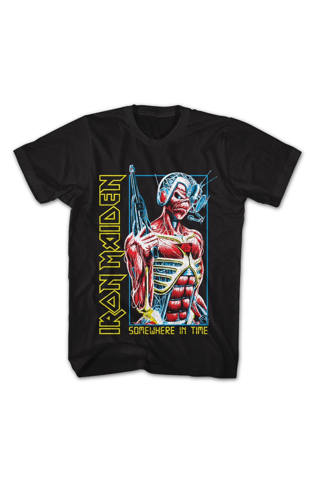 Somewhere In Time Cyborg Iron Maiden T-Shirt product image 2