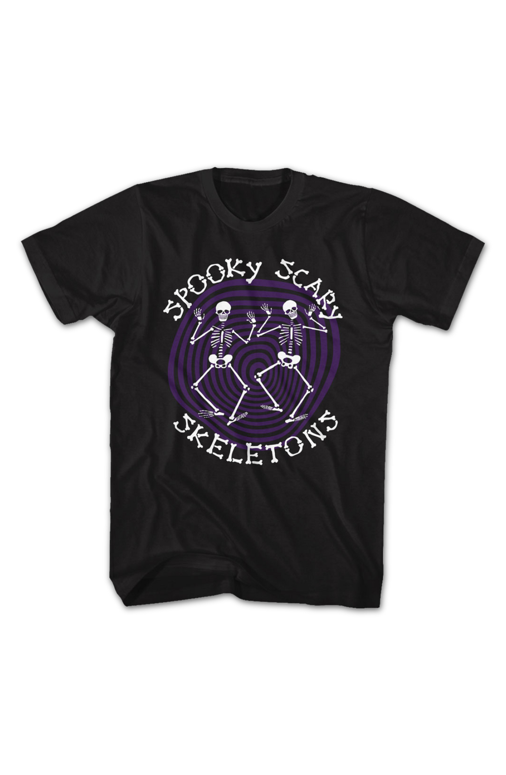 Spiraling Spooky Scary Skeletons T-Shirt product image 2