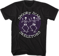 Spiraling Spooky Scary Skeletons T-Shirt product image 1