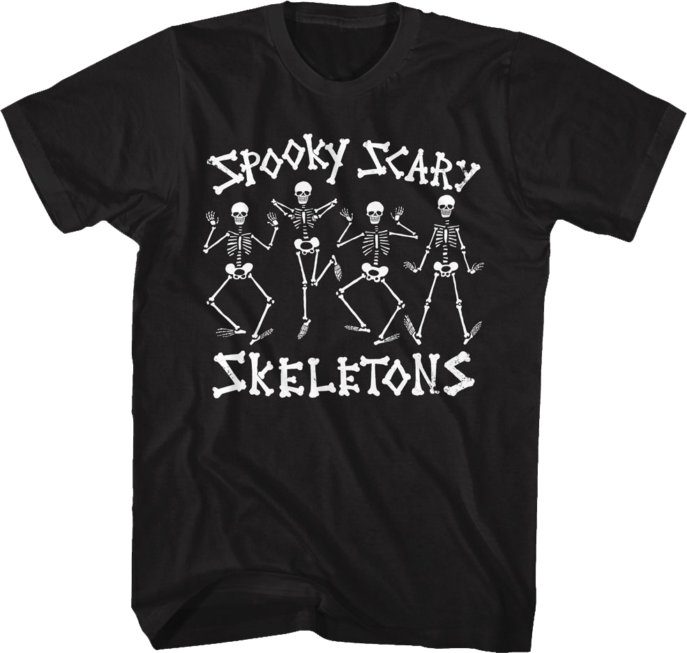 Spooky Scary Skeletons T-Shirt product image 1