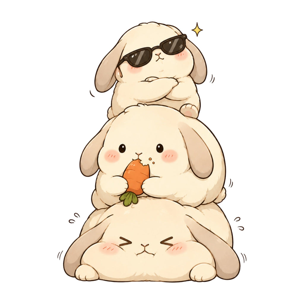 Stacked Bunnies Tower product image 3
