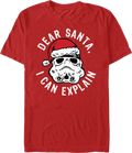 Stormtrooper Dear Santa, I Can Explain Star Wars T-Shirt product image 1