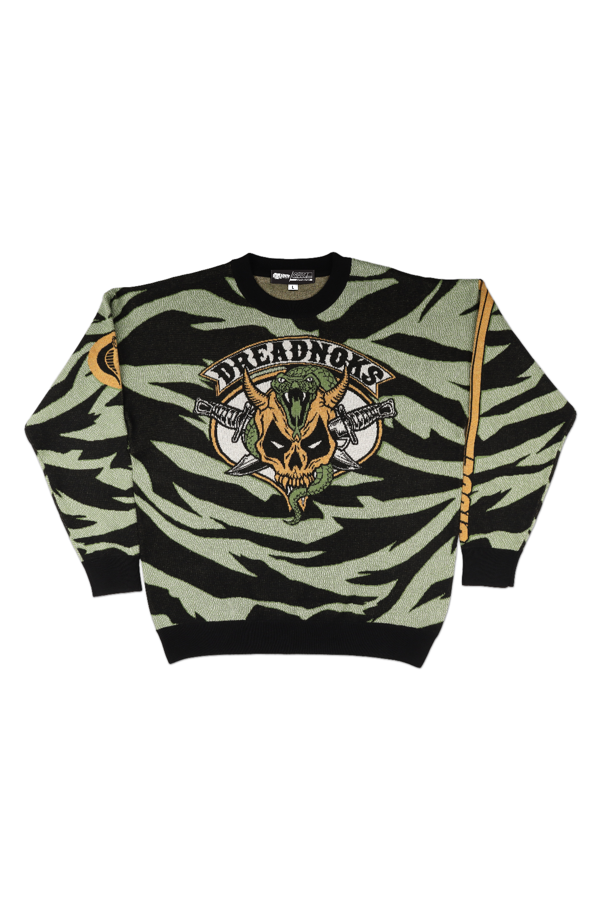 Striped Dreadnoks GI Joe Knitted Sweater