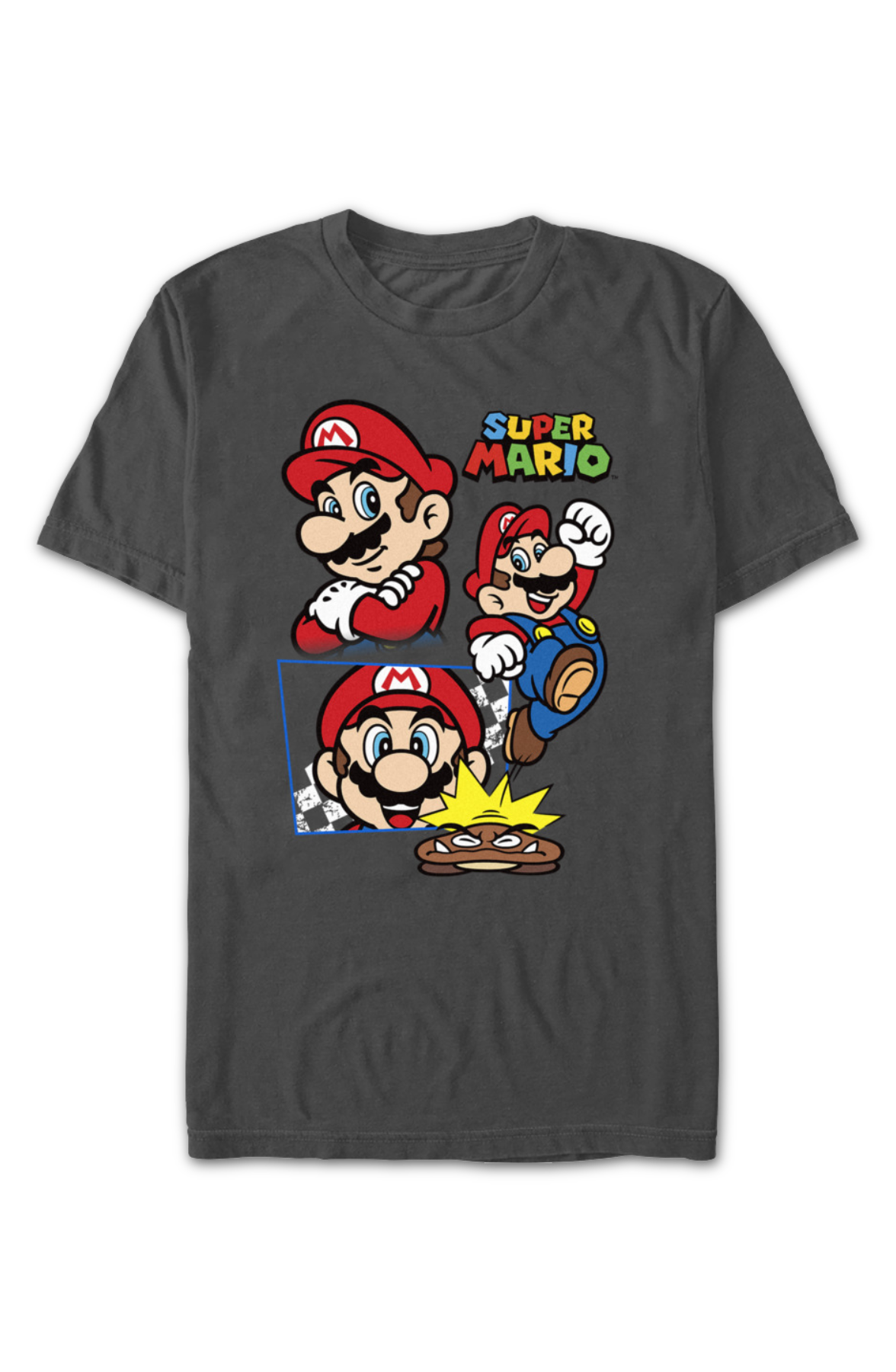 Super Mario Poses Collage Nintendo T-Shirt product image 2