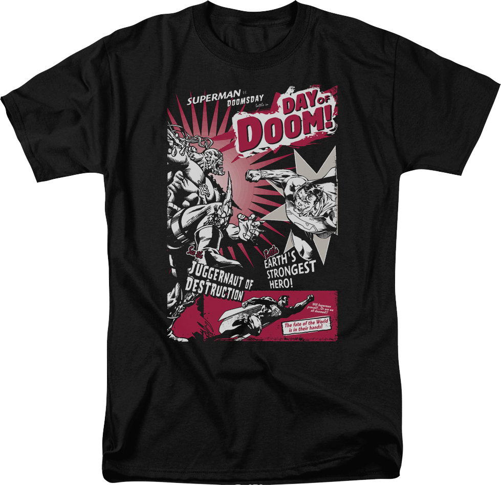 Superman vs. Doomsday DC Comics T-Shirt product image 1