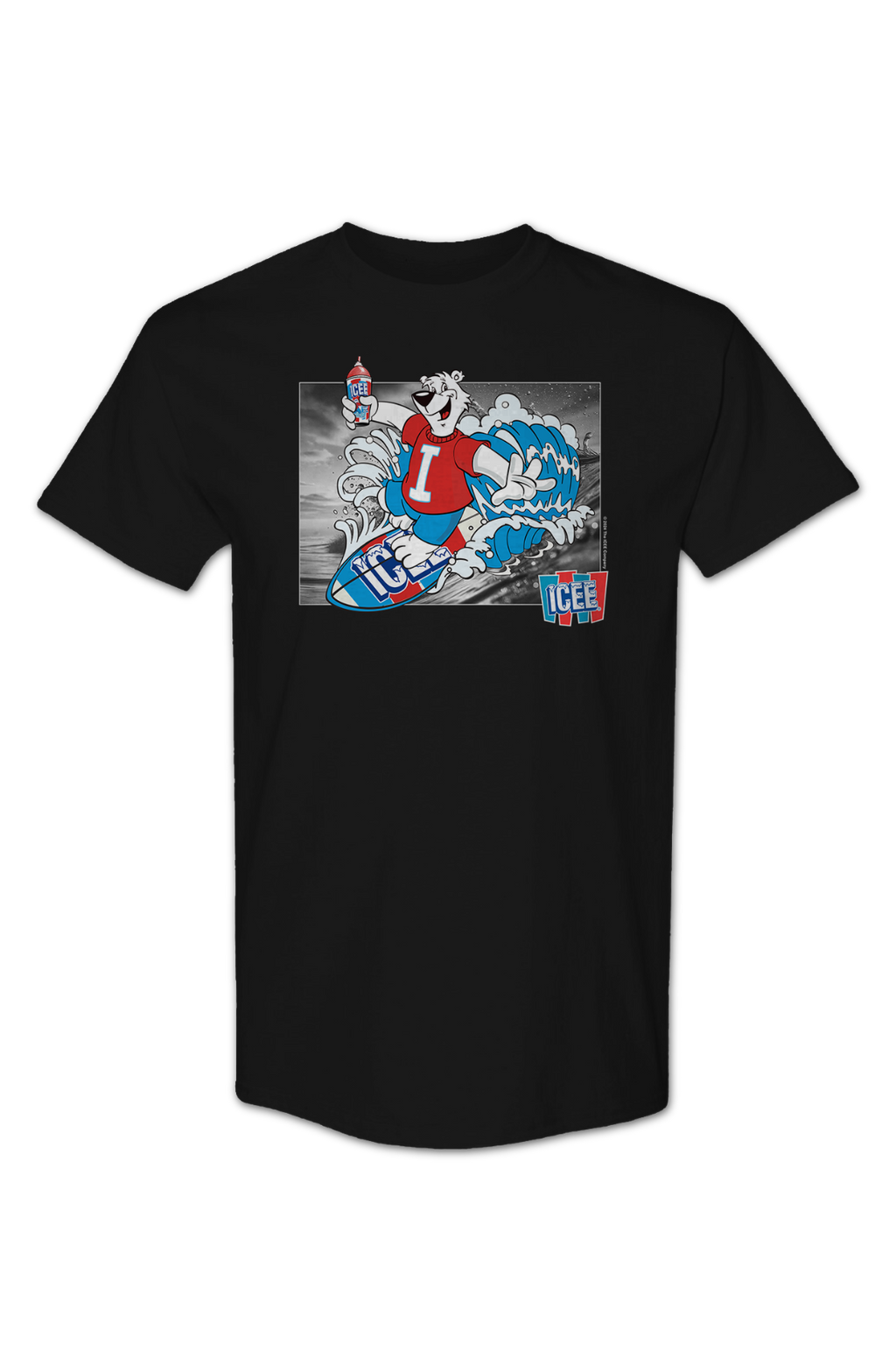 Surfing Polar Bear ICEE T-Shirt product image 2