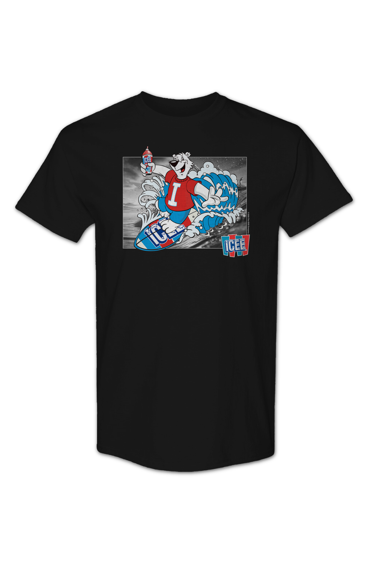 Surfing Polar Bear ICEE T-Shirt product image 2