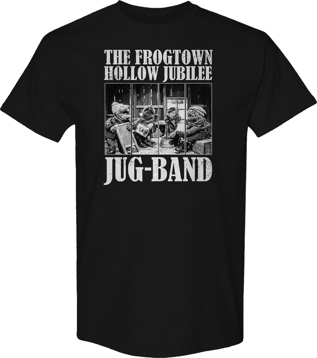 The Frogtown Hollow Jubilee Jug-Band Emmet Otter T-Shirt product image 1