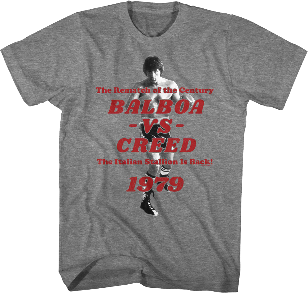The Italian Stallion Is Back Rocky T-Shirt product image 1