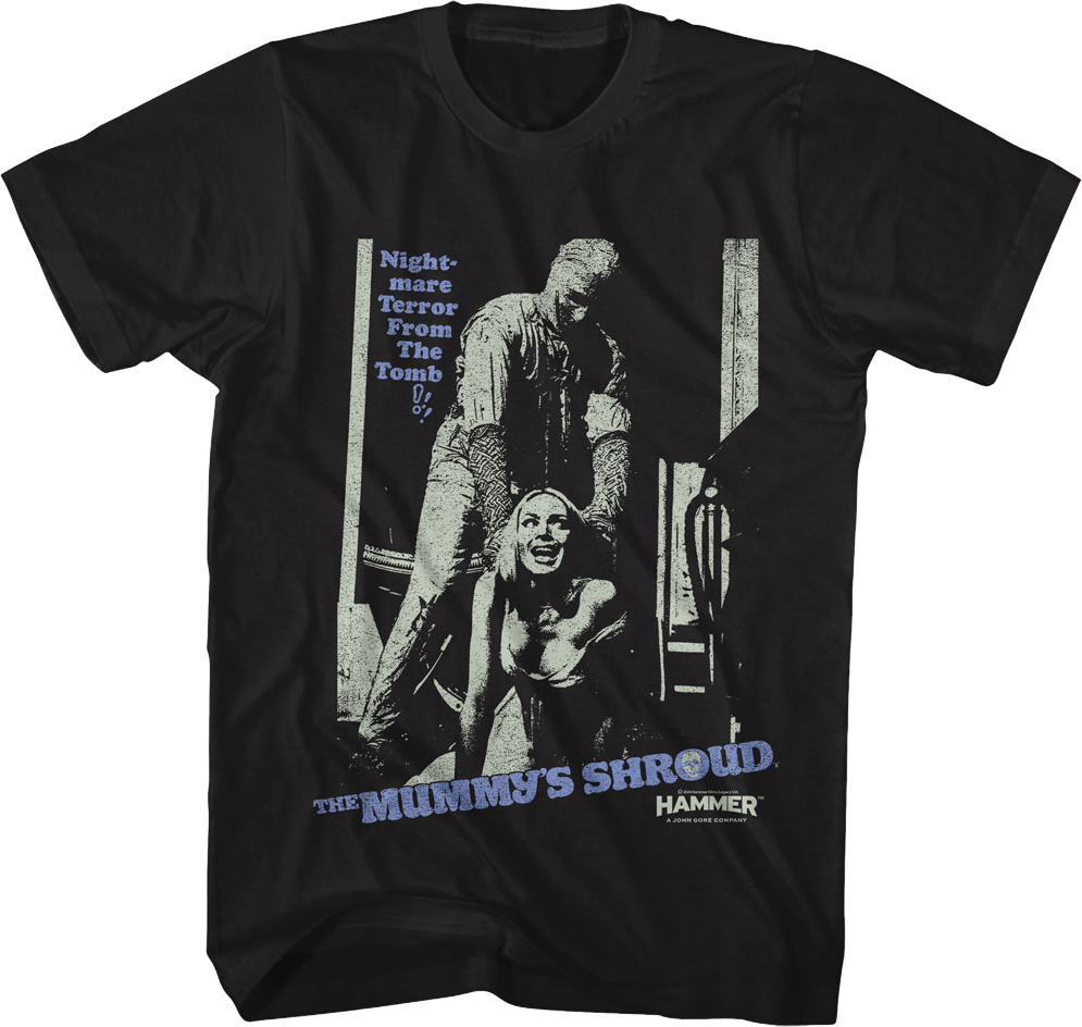 The Mummy's Shroud Hammer Films T-Shirt product image 1