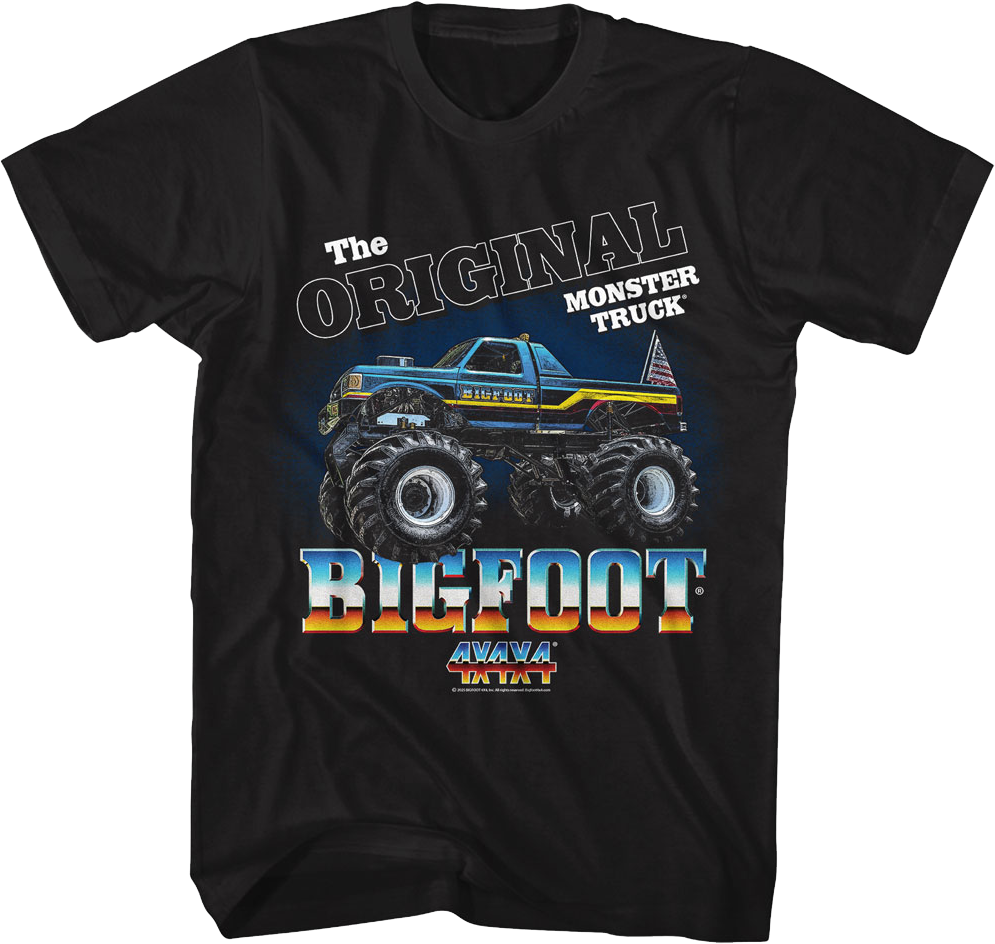 The Original Monster Truck Bigfoot T-Shirt product image 1