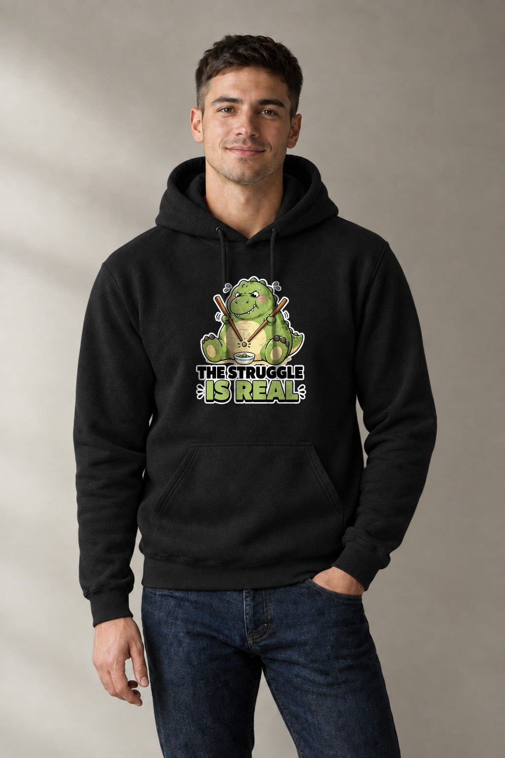 The Struggle Is Real - Cute Dinosaur product image 2