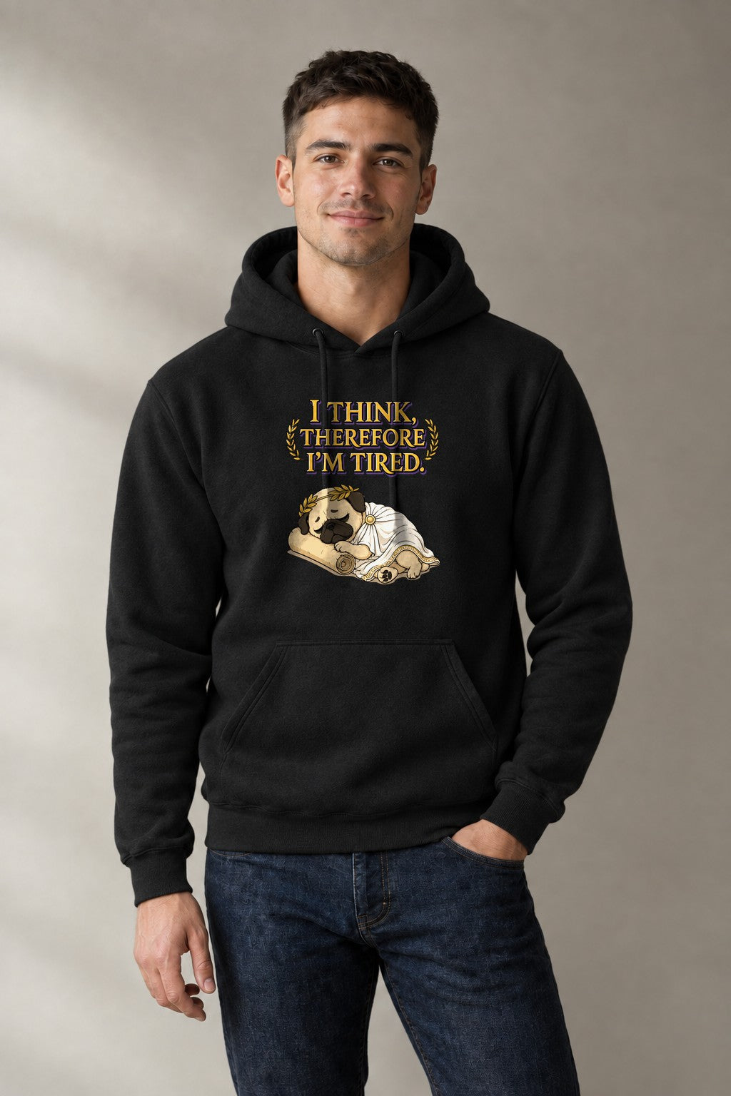 Thinking Tired Philosopher Pug product image 2