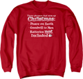 Three Phrases That Sum Up Christmas Sweatshirt product image 1