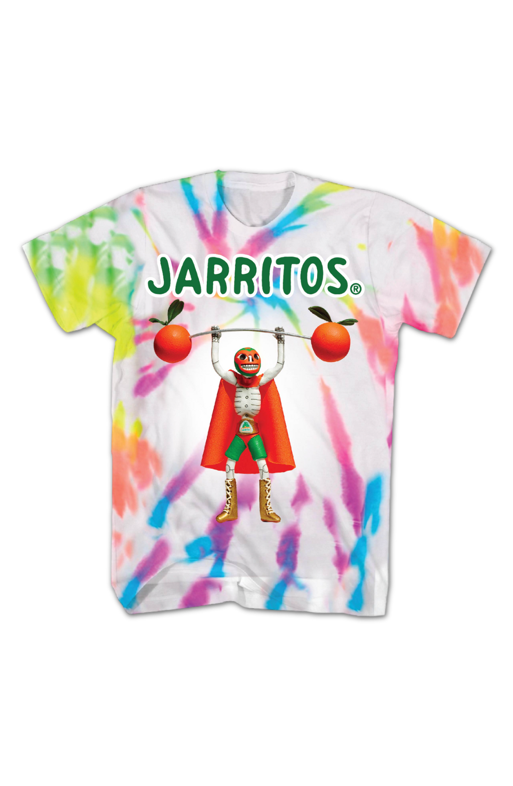 Tie Dye Luchador Jarritos T-Shirt product image 2