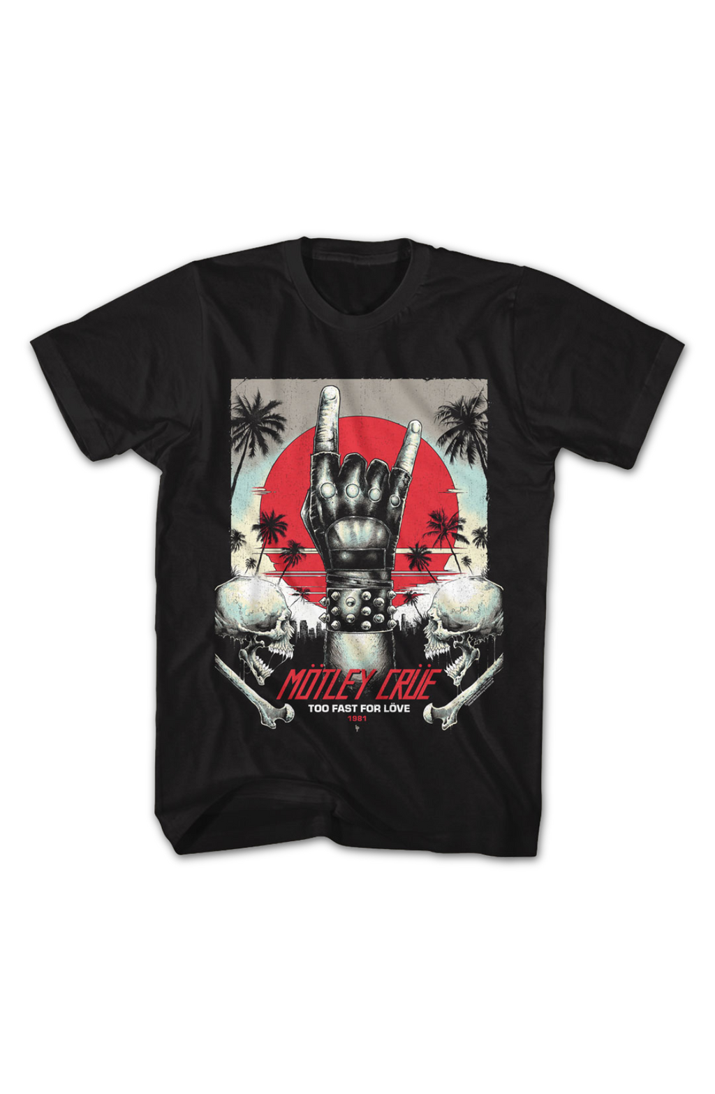 Too Fast For Love 1981 Motley Crue T-Shirt product image 2