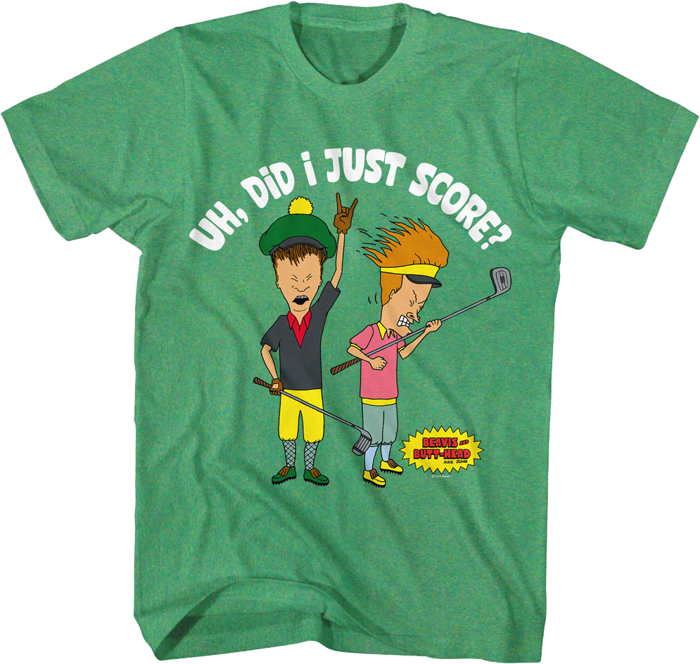 Uh, Did I Just Score? Beavis And Butt-Head T-Shirt product image 1