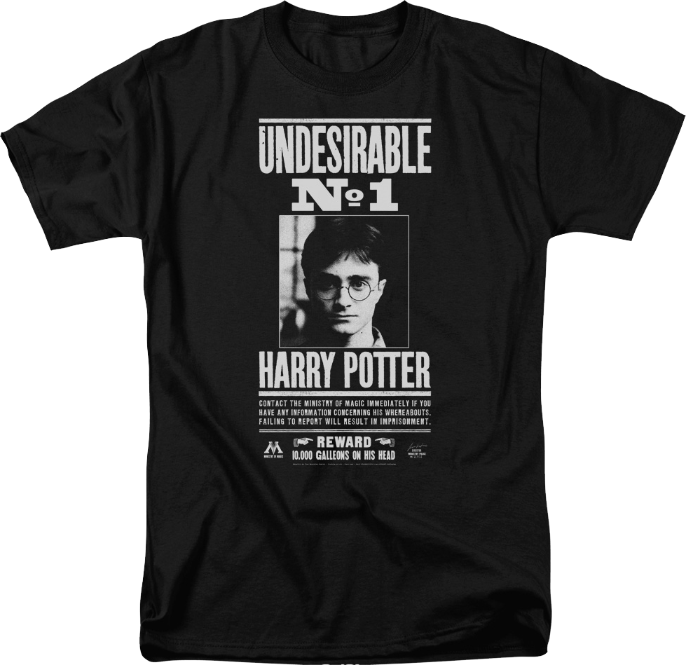 Undesirable Harry Potter T-Shirt product image 1