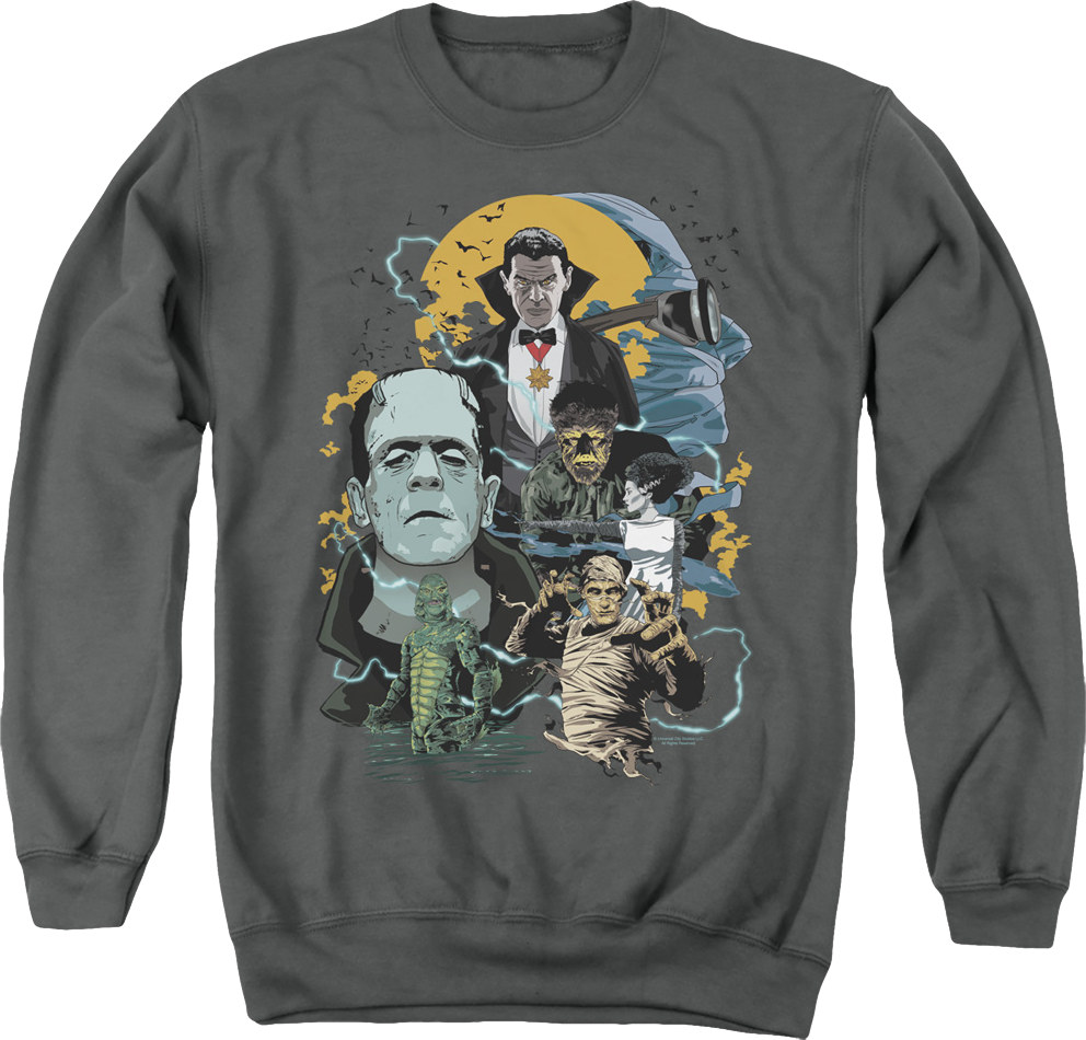 Universal Monsters Collage Sweatshirt product image 1