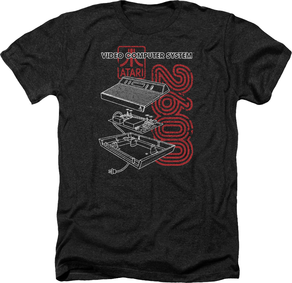 Vintage Atari 2600 Video Computer System T-Shirt product image 1