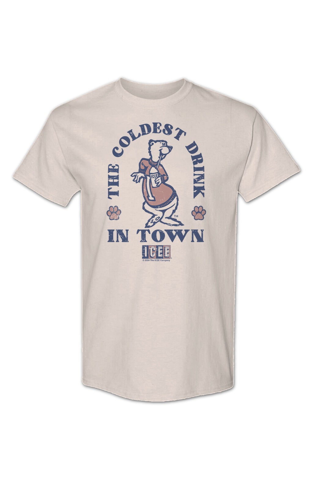 Vintage Coldest Drink In Town ICEE T-Shirt product image 2