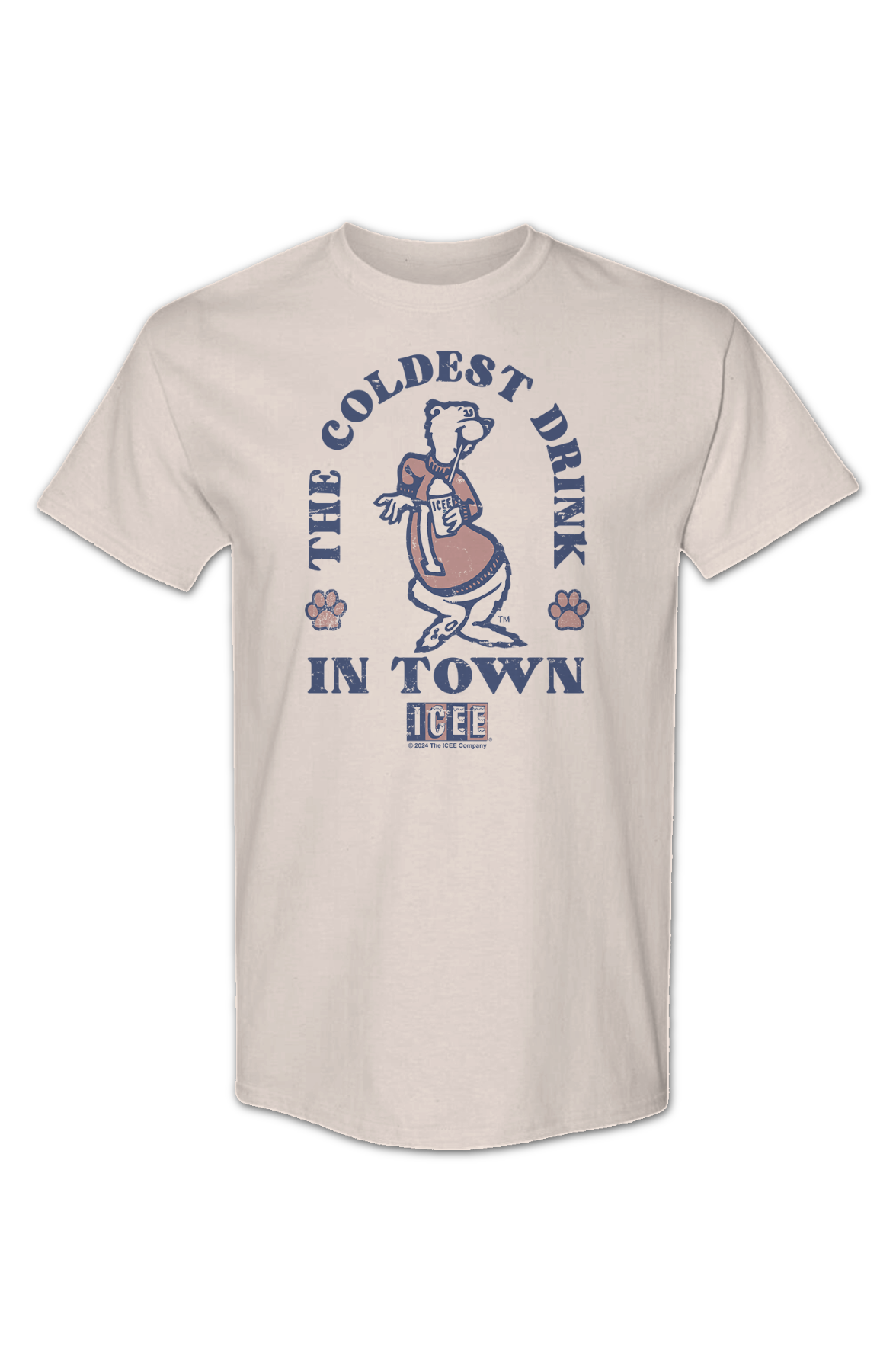 Vintage Coldest Drink In Town ICEE T-Shirt product image 2