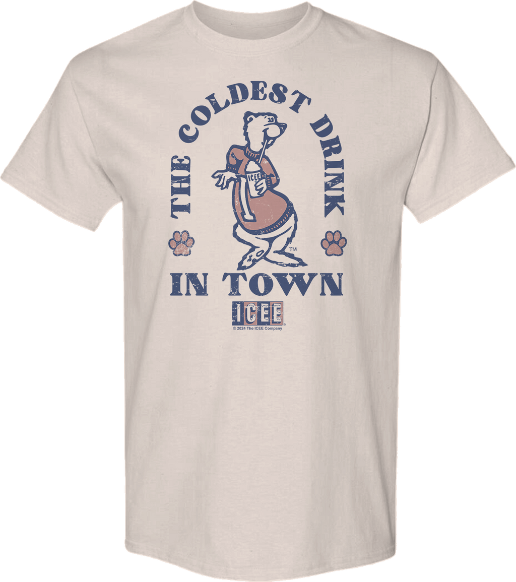 Vintage Coldest Drink In Town ICEE T-Shirt product image 1