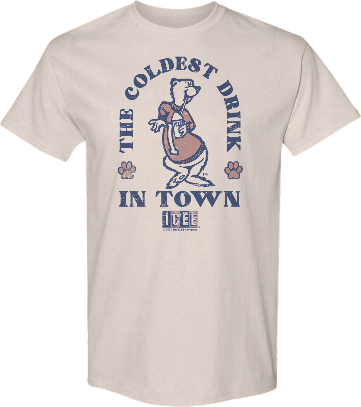 Vintage Coldest Drink In Town ICEE T-Shirt product image 1