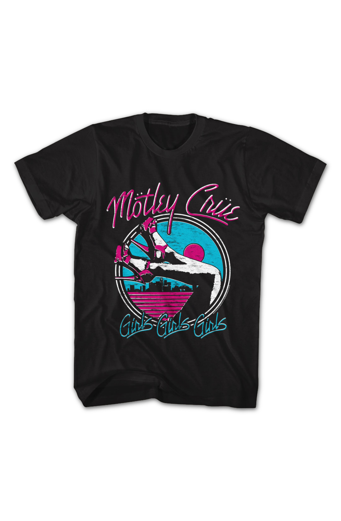 Vintage Girls Legs Motley Crue T-Shirt product image 2