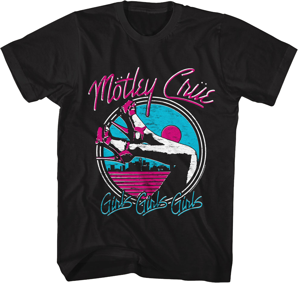 Vintage Girls Legs Motley Crue T-Shirt product image 1