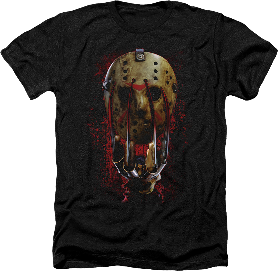 Vintage Glove And Mask Freddy vs. Jason T-Shirt product image 1