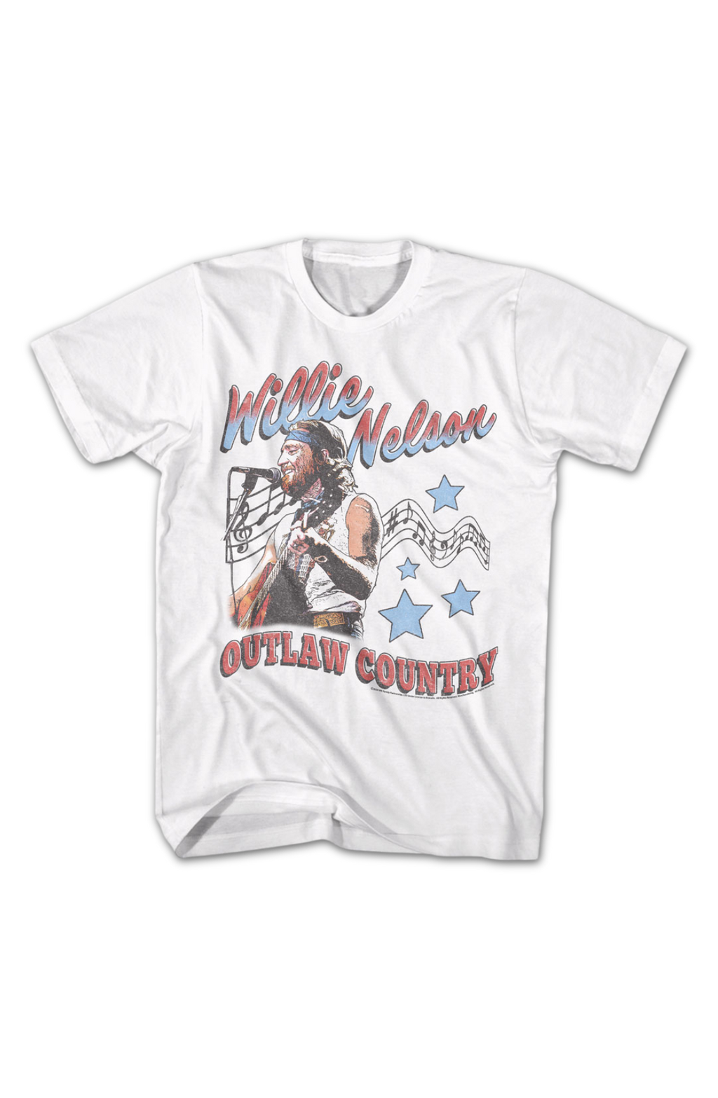 Vintage Outlaw Country Willie Nelson T-Shirt product image 2