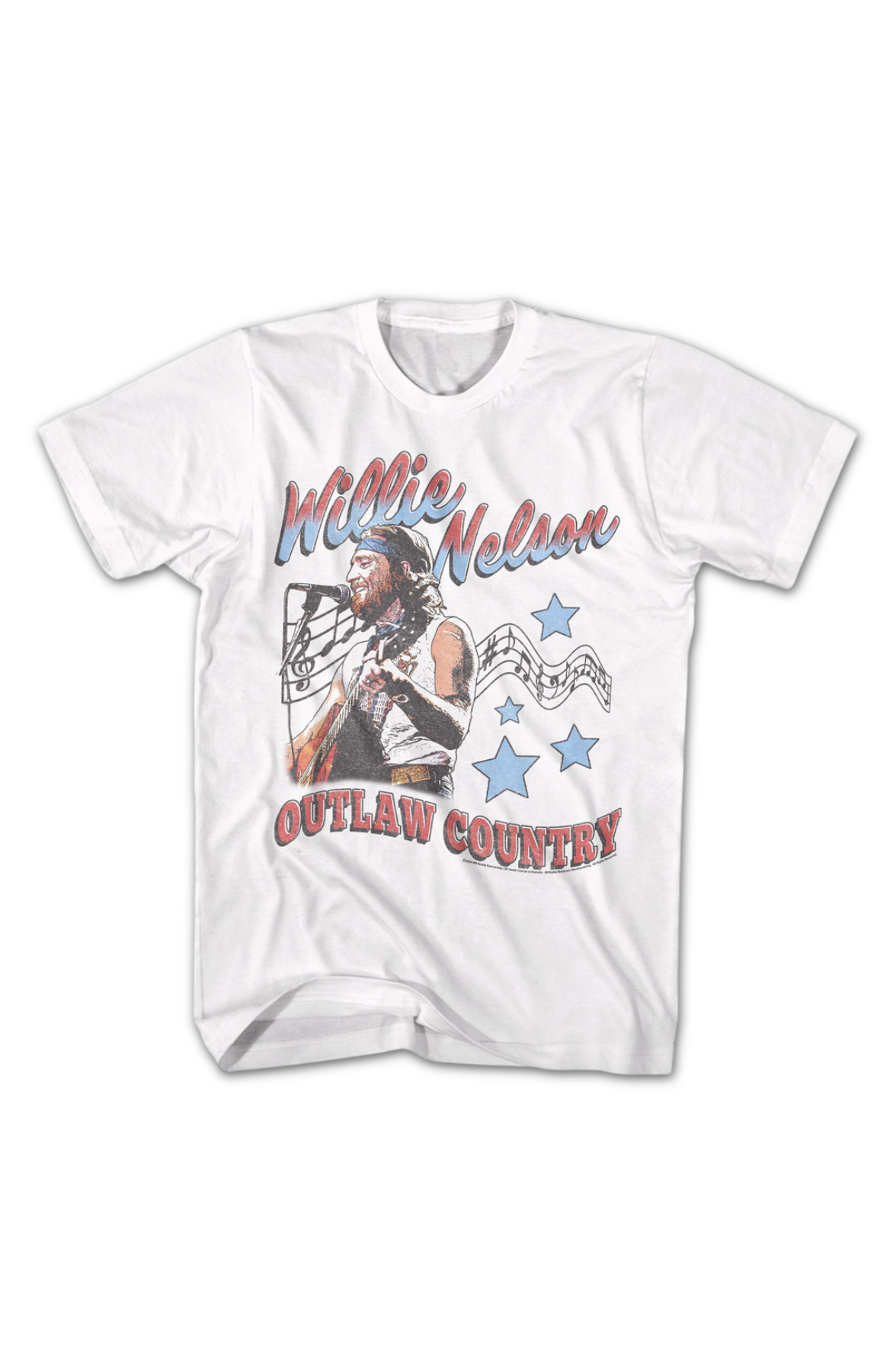 Vintage Outlaw Country Willie Nelson T-Shirt product image 2