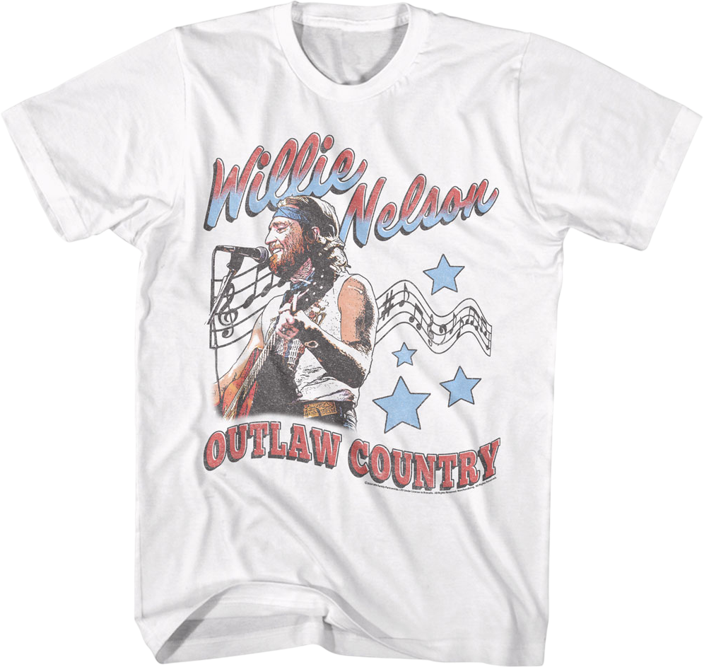 Vintage Outlaw Country Willie Nelson T-Shirt product image 1