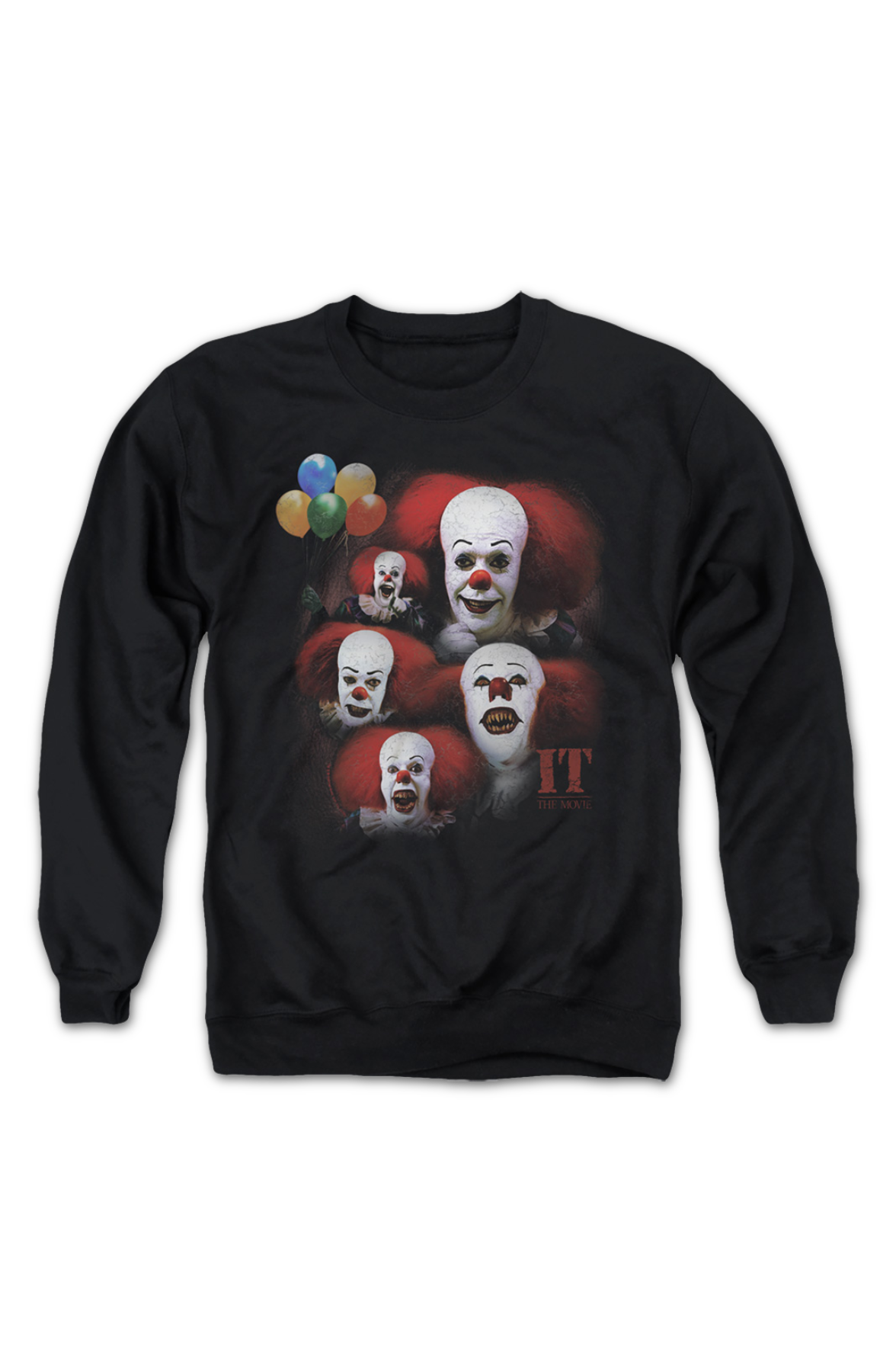 Vintage Pennywise Clown Collage IT Sweatshirt product image 2
